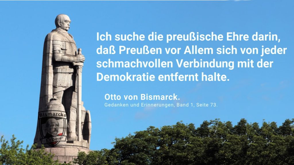 Bismarck und die preußische Ehre.