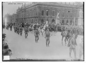 Sedanfeier in Berlin zwischen 1910 und 1915